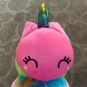 Girls pink unicorn earmuffs